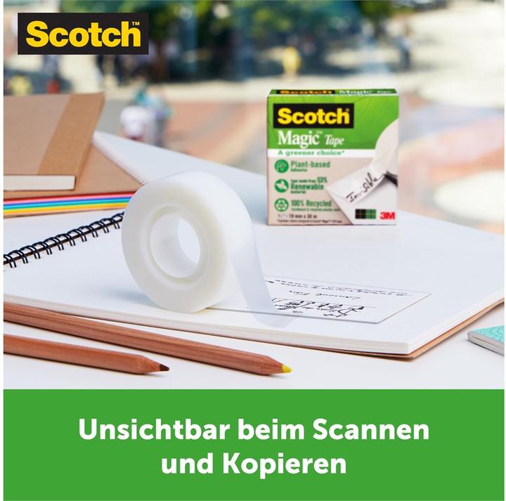 Actual product image Scotch Magic adhesive tape Greener Choice (19 mm)