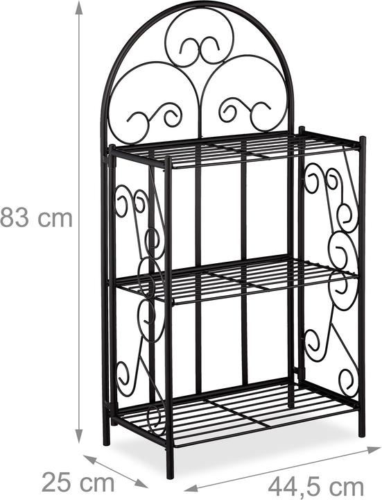 Image du produit Relaxdays Étagère à fleurs