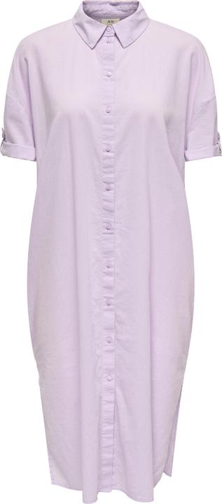 Produktbild JdY Locker geschnitten Hemdkragen Voluminöser Armschnitt Midikleid Kleid (XS)