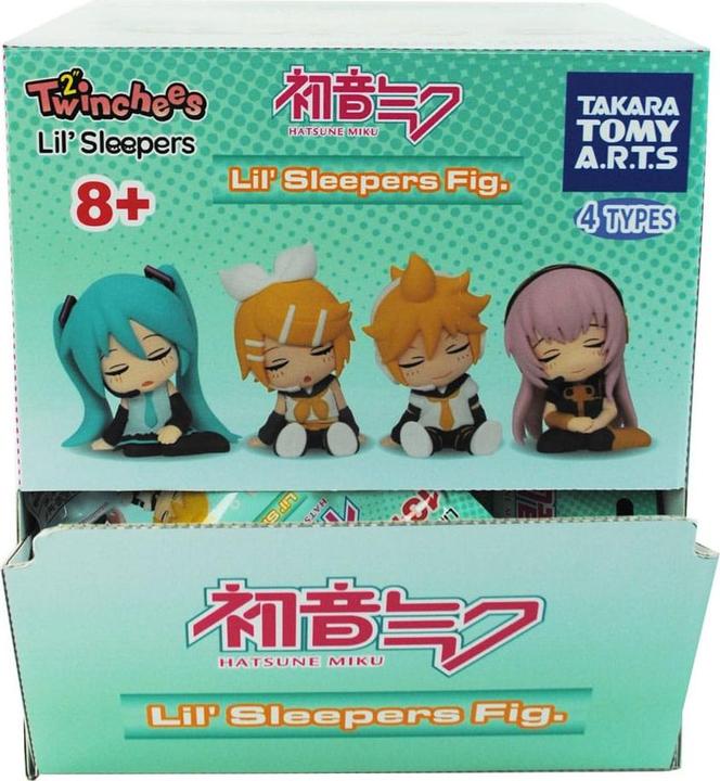 Produktbild Takara Tomy Hatsune Miku Twinchees Minifiguren Lil' Sleepers 5 cm Display (24)