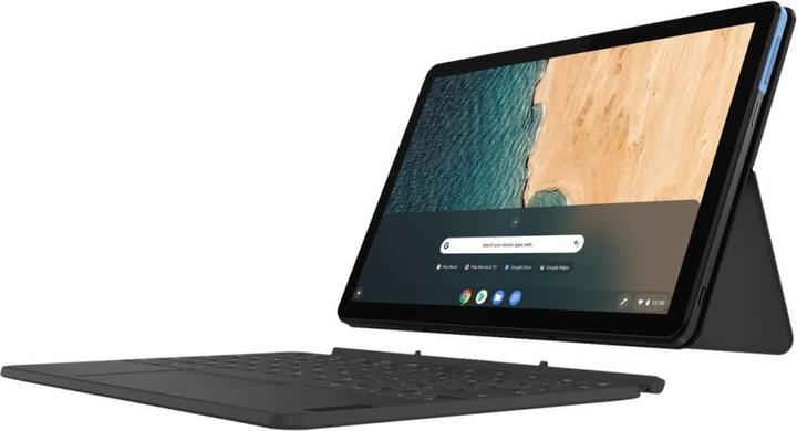 Produktbild Lenovo IdeaPad Duet Chromebook (10.10", 128 GB, Ice Blue, Iron Grey)