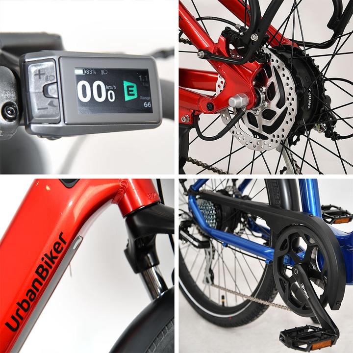 Produktbild Urbanbiker UB100 | Das Vielseitige City-E-Bike | Bis zu 140Km Reichweite