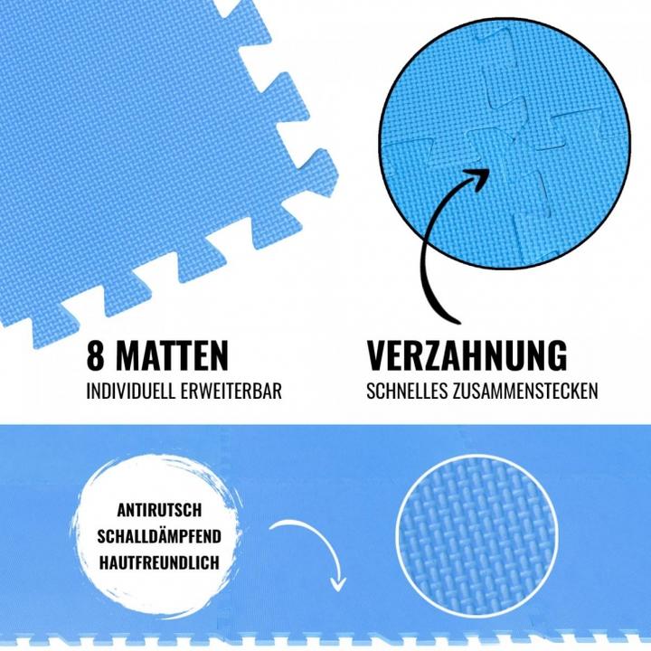 Produktbild Gorilla Sports Schutzmattenset (1.20 cm)