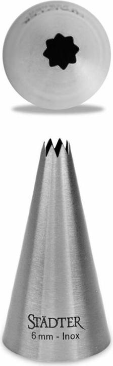 Produktbild Städter Sterntülle 6 mm (Spritztüllen)