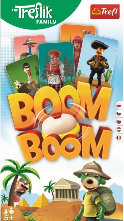 Trefl 02122 SPIEL – Boom Boom – Ik-Familie (Polnisch)