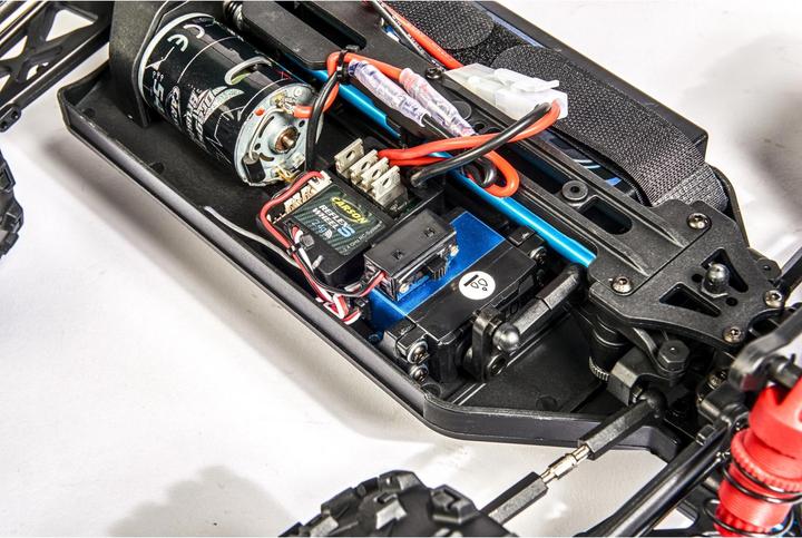 Actual product image Carson X10 Monster Warrior XL 2.0 Electric Brushed Monster Truck 4WD 1:10 100%-RTR (RTR Ready-to-Run)