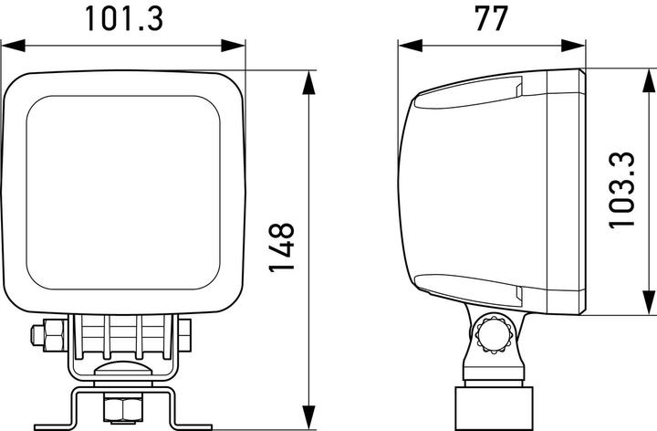 Actual product image Hella Reversing light LED screwed 2ZR 357 115-001