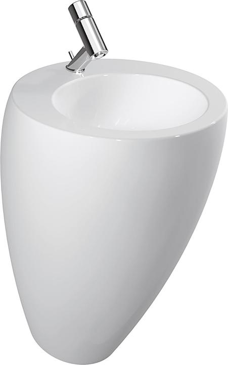 Produktbild Laufen Alessi one Waschtisch, mit integrierter Säule, ohne Hahnloch, ohne Überlauf, 520x530, H8119 (530 mm, 520 mm)
