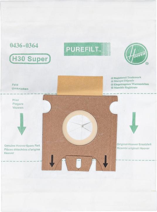 Actual product image Hoover H30S accessory and spare part (5 x)