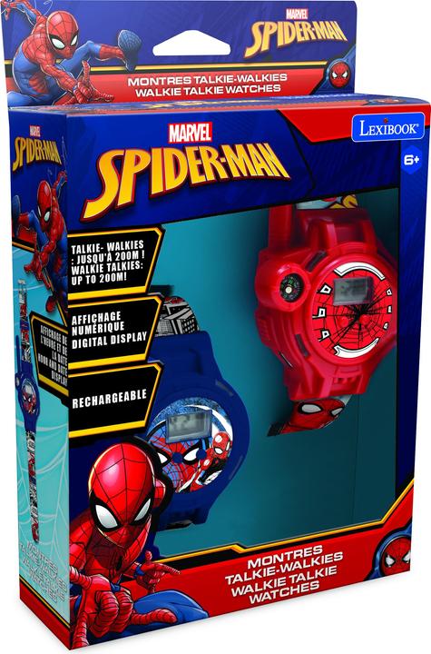 Image du produit Lexibook Spider-Man - Montre talkie-walkie 2 en 1 (200 m) (DMWTW1SP) (0.20 km)