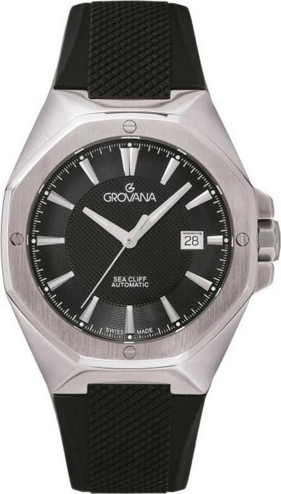 Produktbild Grovana Sea Cliff-Kollektion – Automatikuhr, hergestellt in der Schweiz (Swiss Made)