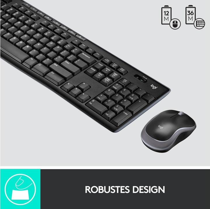 Image du produit Logitech Mk270 (ING. Int., Sans fil)