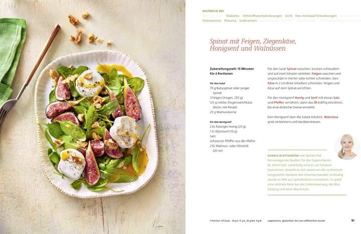 Immagine prodotto Meine gesündesten 15-Minuten-Rezepte (Tedesco, Gudrun Strigin, Franciska Rubino, Bettina Matthaei, 2023)