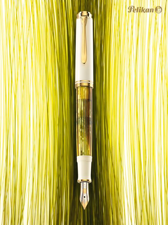 Image du produit Pelikan Füllhalter M400 (Or, Blanc, 1 x)
