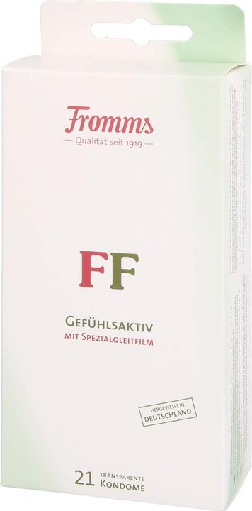Image du produit Fromms FF gefühlsaktiv" 21 préservatifs avec film lubrifiant spécial (21 pcs)