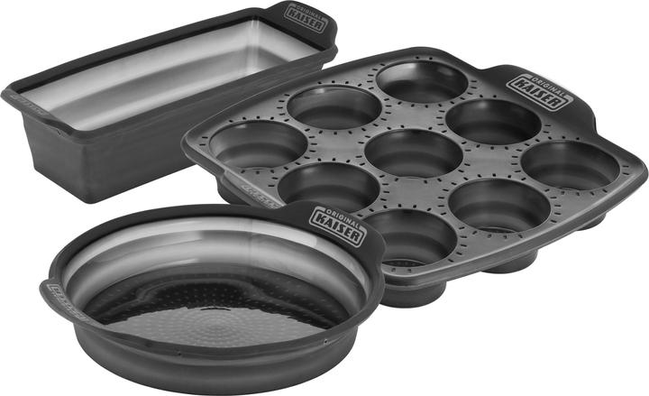 Actual product image Kaiser Springform pan CrispFlex 24 cm, Black (24 cm)