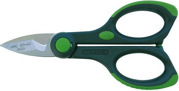 Actual product image Haupa Electrician's scissors 150mm with wire cutter 200185 (15 cm)