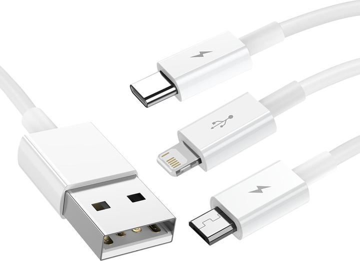 Produktbild Baseus 3 in 1 Multicharger USB-Cable (1.50 m, USB 2.0)