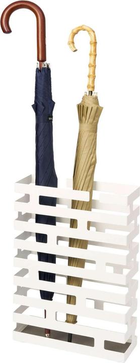 Image du produit Yamazaki Paraplubak Parapluhouder - Brick Rechthoekig wit - RVS