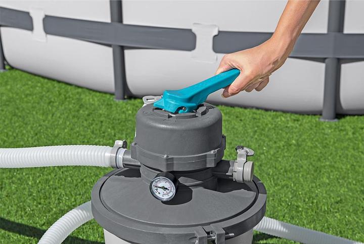 Image du produit Bestway Pompe de filtration à sable pour piscine hors sol 3 596 L
