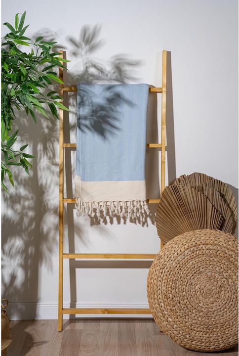 Produktbild Foutastic Strandtuch Baliksirti Light Blue, Schnelltrocknend: Ja (90 x 180 cm)