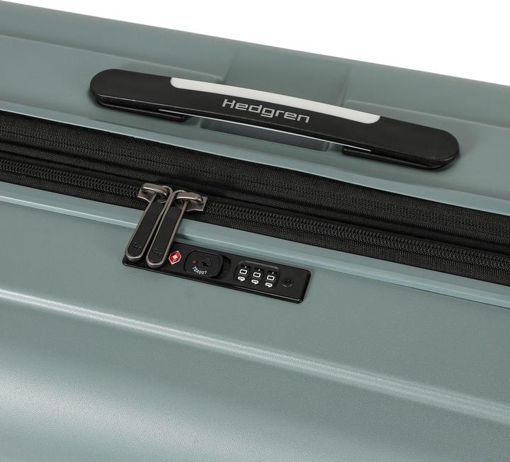 Actual product image Hedgren Comby Grip 4-wheel trolley L 74 cm with expansion pleat (101 l, XL (from 140l))