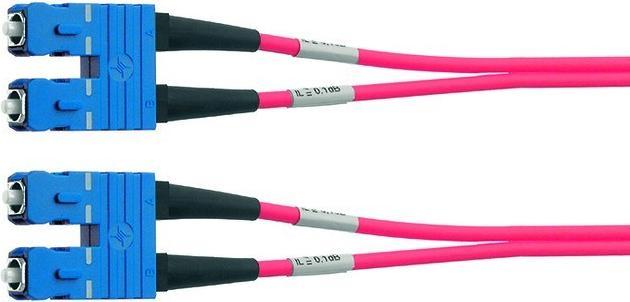Telegärtner LWL-Kabel Duplex SC-Stecker / SC-Stecker 9/125 µ Singlemode OS2 5 m (U/UTP, CAT6, 5 m)