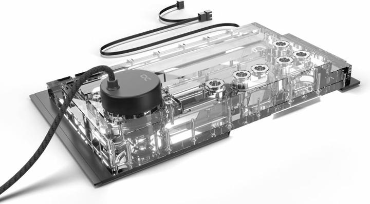 Produktbild Alphacool AGB Apex Distro Plate Y60 mit D5 Apex Pumpe