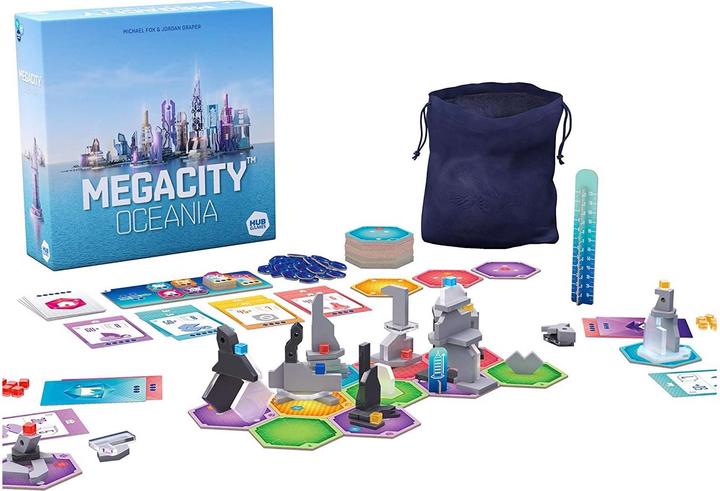 Immagine prodotto Asmodée Gioco per famiglie Megacity Oceania (Tedesco)
