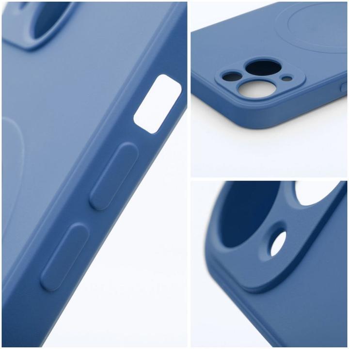 Produktbild OEM Back panel cover SILICONE MAG COVER case compatible with MagSafe for SAMSUNG A36 blue
