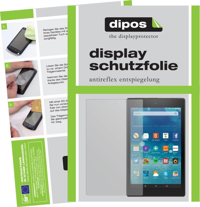 Image du produit Dipos Film de Protection d’écran Anti-reflet (2 pièce(s), Fire HD 10)