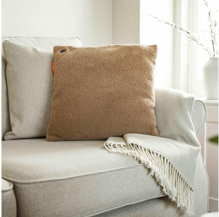 Produktbild Bodi-Tek Heizkissen Cozy Una Wooly Akkubetrieb, Choco (45 x 45 cm)