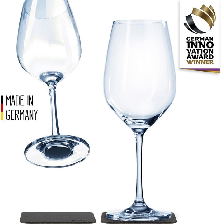 Immagine prodotto Silwy Bicchieri da vino per esterni in cristallo Set di 2 (25 cl, 2 Occhiali, Set di bicchieri da vino)