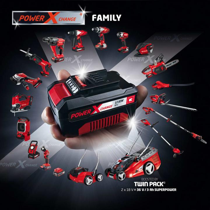 Actual product image Einhell GE-CH 1855/1 Li-Solo (Cordless hedgecutters)