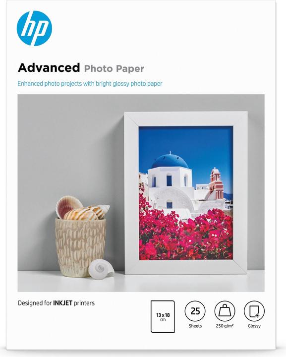 Produktbild HP Q8696a (250 g/m², 13 x 18 cm, 25 x)