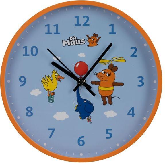 Produktbild DieMaus Kinder-Wanduhr Maus, Elefant & Ente