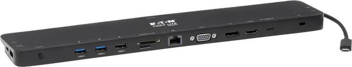 Immagine prodotto Eaton Dock USB-C triplo display 4K HDMI e DP VGA Hub USB 3.2 Gen 1 USB-A/C GbE 100W PD Cha (USB-C, 3 Porti)