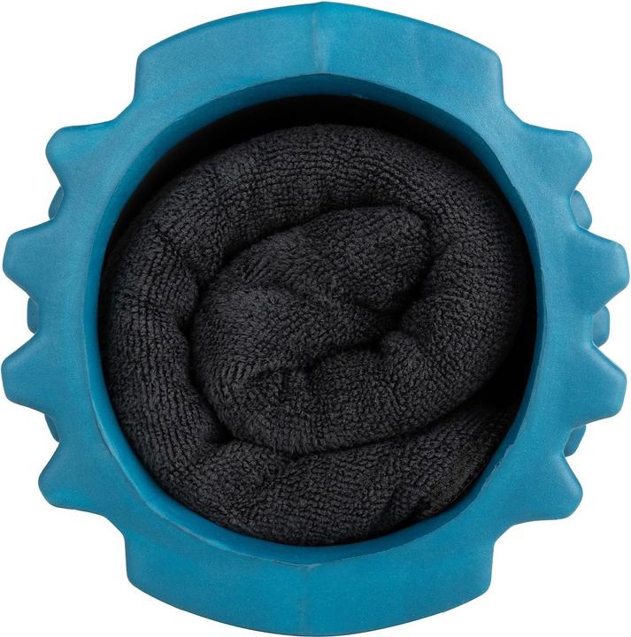 Actual product image Tunturi Yoga Massage Roller 33 cm Petrol Blue