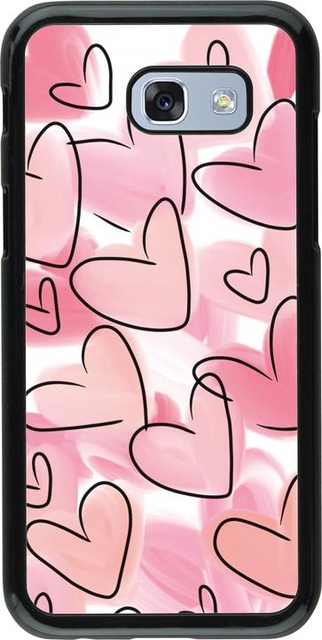 Image du produit PhoneLook Coque Easter 2023 pink hearts (Samsung Galaxy A5 (2017))