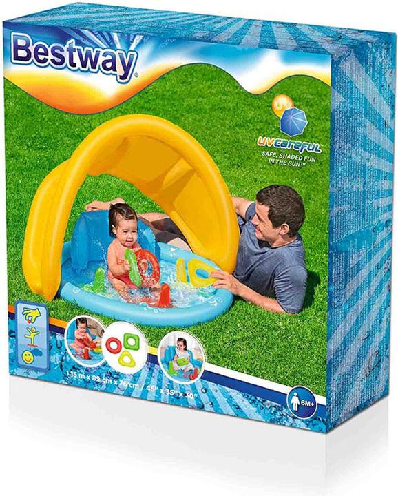 Produktbild Bestway Pool mit Dach, Rückenlehne und Sortierer
