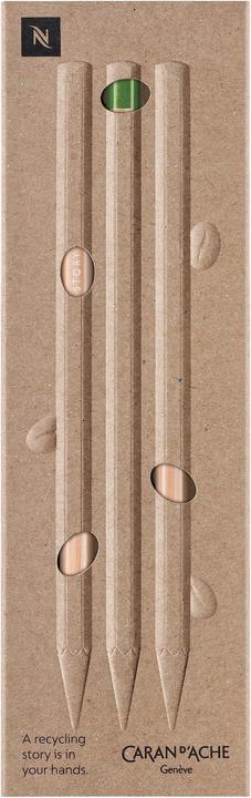 Produktbild Caran d'Ache Bleistifte Nespresso Edition 5 (3 mm, HB, 3 x)
