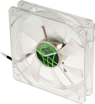 Immagine prodotto Titan Ventola,, 120x120x25mm, TFD-12025GT12Z/V2(RB), Green Vision (120 mm, 1 x)