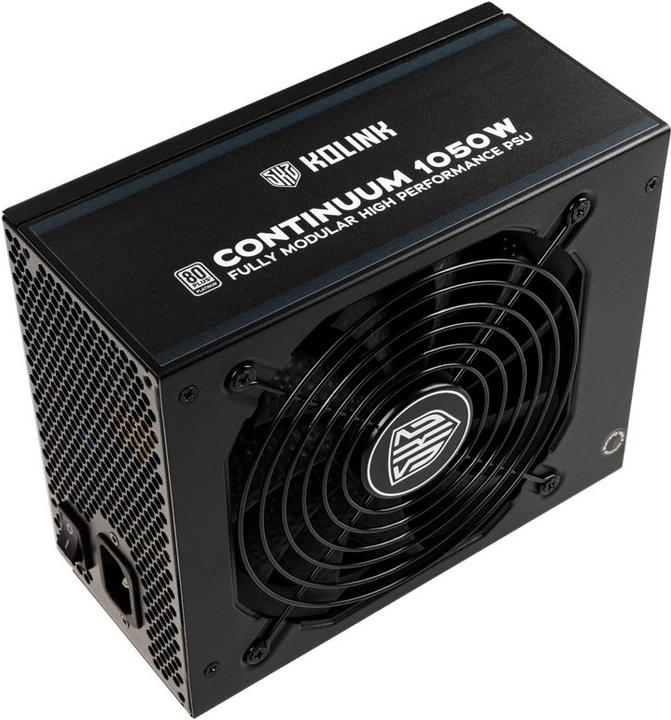 Actual product image Kolink Continuum 80 PLUS Platinum power supply, modular - 1050 Watt (1050 W)