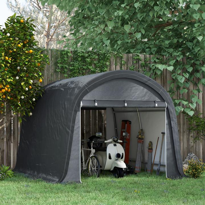 Actual product image Outsunny Equipment tent with two zip doors