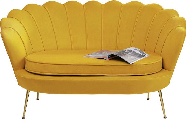 Immagine prodotto Kare Design Divano Water Lily 2-Seater Giallo 132cm (2 posti)