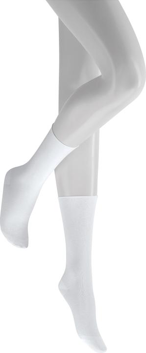 Actual product image Hudson Relax Fine (3-pack) ladies socks, colour 008 white, size 35-38 (Single pack, 35 - 38)