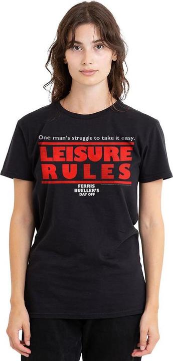 Produktbild Ferris Bueller´s Day Off Ferris Bueller's Day Off Leisure Rules TShirt (S)