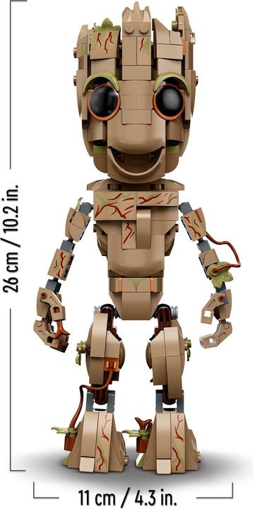 Produktbild LEGO Ich bin Groot (76217, LEGO Marvel)