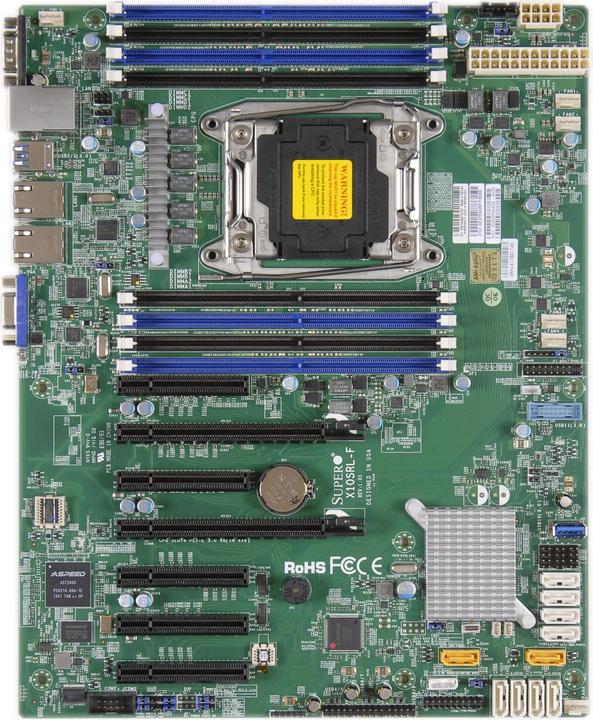 Produktbild Supermicro X10srl-F (LGA 2011-v3, Intel C612, ATX)