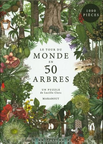 Produktbild Le tour du monde en 50 arbres : un puzzle de 1000 pièces (1000 Teile)